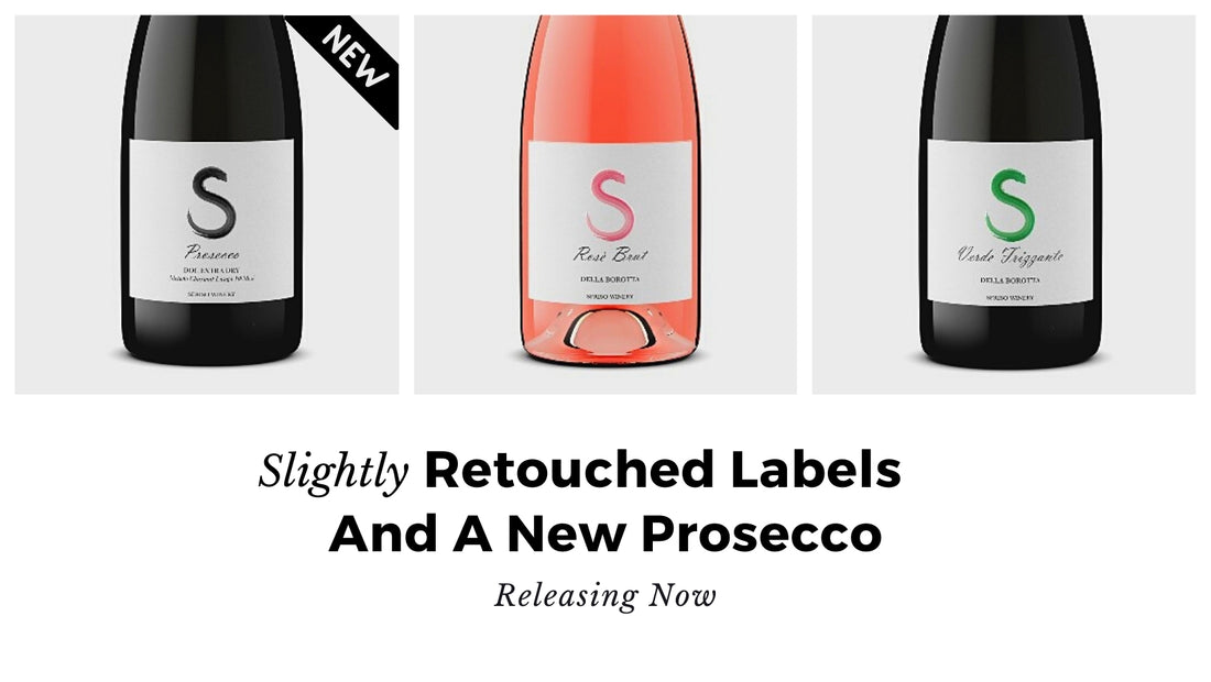 New Year, New Prosecco, and New Labels For Our Sparkling Wines